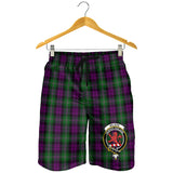 Clan Wilson Crest Tartan Mens Shorts NS19