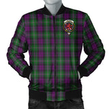 Clan Wilson Crest Tartan Bomber Jacket ZJ975