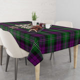 Clan Wilson Tartan Tablecloth Golden Sword of Courageous Legacy BG987