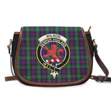 Clan Wilson Crest Tartan Saddle Bag MS14