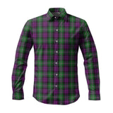 Clan Wilson Tartan Long Sleeve Shirt P144