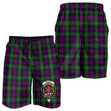 Clan Wilson Crest Tartan Mens Shorts NS19