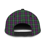 Wilson Tartan Classic Cap with Family Crest