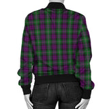 Clan Wilson Crest Tartan Bomber Jacket ZJ975