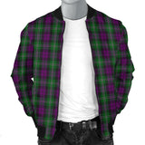 Clan Wilson Tartan Bomber Jacket Z1182