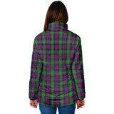 Clan Wilson Crest Tartan Padded Jacket RF975