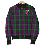 Clan Wilson Crest Tartan Bomber Jacket ZJ975