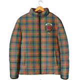 Clan Wilson Ancient Crest Tartan Padded Jacket RF973