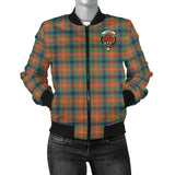 Clan Wilson Ancient Crest Tartan Bomber Jacket ZJ973