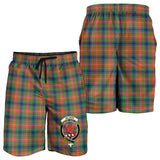 Clan Wilson Ancient Crest Tartan Mens Shorts NS21