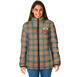 Clan Wilson Ancient Crest Tartan Padded Jacket RF973