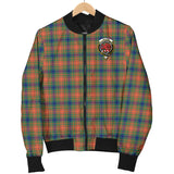 Clan Wilson Ancient Crest Tartan Bomber Jacket ZJ973