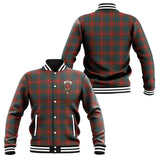 Clan Wilson Modern Crest Tartan Baseball Jacket JM16