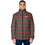 Clan Wilson Modern Crest Tartan Padded Jacket RF974