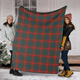 Clan Wilson Modern Tartan Blanket U1199