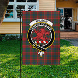 Clan Wilson Modern Crest Tartan Flag CF974