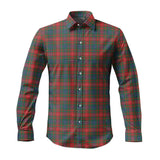 Clan Wilson Modern Tartan Long Sleeve Shirt P142