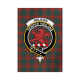 Clan Wilson Modern Crest Tartan Flag CF974