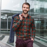 Clan Wilson Modern Tartan Long Sleeve Shirt P142