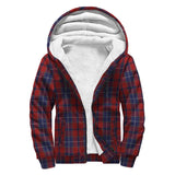 Clan Wishart Dress Tartan Sherpa Hoodie - Classic Style CS 85