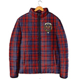 Clan Wishart Dress Crest Tartan Padded Jacket RF976