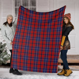 Clan Wishart Dress Tartan Blanket U1201