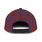 Wishart Dress Tartan Classic Cap with Family Crest