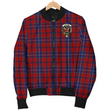 Clan Wishart Dress Crest Tartan Bomber Jacket ZJ976