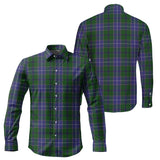 Clan Wishart Hunting Tartan Long Sleeve Shirt P140