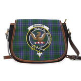 Clan Wishart Hunting Crest Tartan Saddle Bag MS12