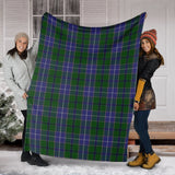 Clan Wishart Hunting Tartan Blanket U1202