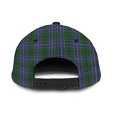 Wishart Hunting Tartan Classic Cap with Family Crest