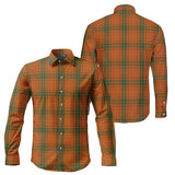 Clan Wolfe Tartan Long Sleeve Shirt P139