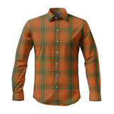 Clan Wolfe Tartan Long Sleeve Shirt P139