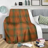 Clan Wolfe Tartan Blanket U1203