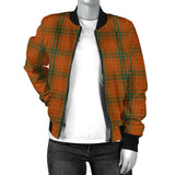 Clan Wolfe Tartan Bomber Jacket Z1185