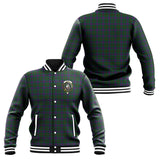 Clan Wood Crest Tartan Baseball Jacket JM10