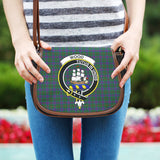 Clan Wood Crest Tartan Saddle Bag MS9