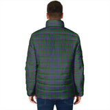 Clan Wood Crest Tartan Padded Jacket RF980