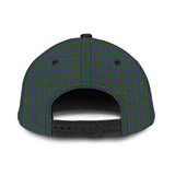 Wood Tartan Classic Cap with Family Crest