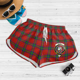 Clan Wood Dress Crest Tartan Womens Shorts NW1203