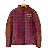 Clan Wood Dress Crest Tartan Padded Jacket RF978