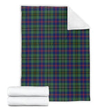 Clan Wood Modern Tartan Blanket U1205