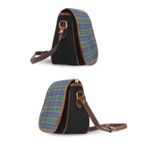 Clan Wood Modern Tartan Saddle Bag MB84