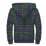 Clan Wood Modern Tartan Sherpa Hoodie - Classic Style CS 80