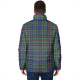 Clan Wood Modern Crest Tartan Padded Jacket RF979