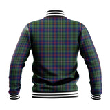 Clan Wood Modern Tartan Baseball Jacket J96