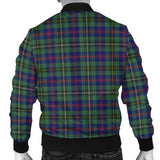 Clan Wood Modern Crest Tartan Bomber Jacket ZJ979