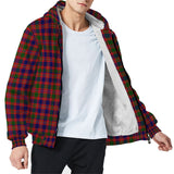 Clan Wright Tartan Sherpa Hoodie - Classic Style CS 77