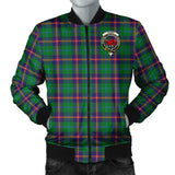 Clan Young Modern Crest Tartan Bomber Jacket ZJ981